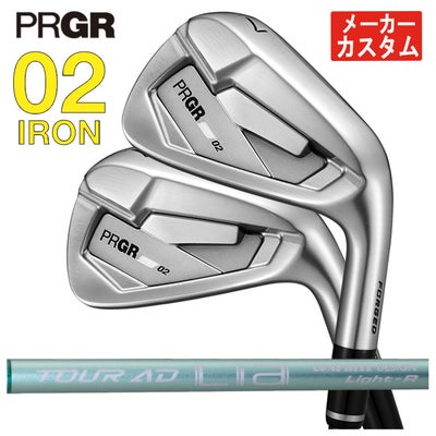 プロギアPRGR01アイアンスペックスチールVer.2M-43(S)シャフト#6～Pw(5本セット)