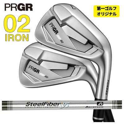 プロギアPRGR01アイアンスペックスチールVer.2M-43(S)シャフト#6～Pw(5本セット)