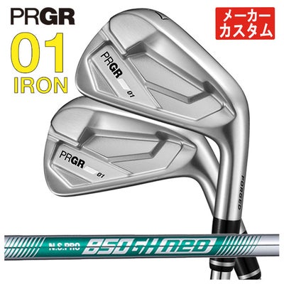 プロギアPRGR01アイアンスペックスチールVer.2M-43(S)シャフト#6～Pw(5本セット)