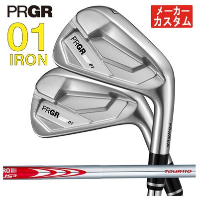 プロギアPRGR01アイアンスペックスチールVer.2M-43(S)シャフト#6～Pw(5本セット)