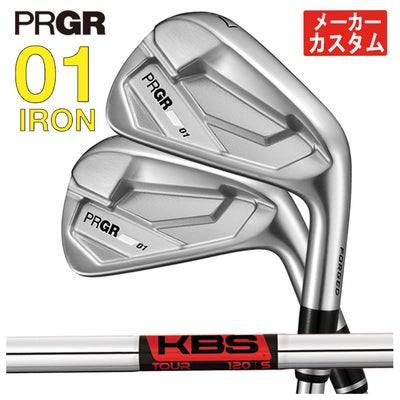 プロギアPRGR01アイアンスペックスチールVer.2M-43(S)シャフト#6～Pw(5本セット)