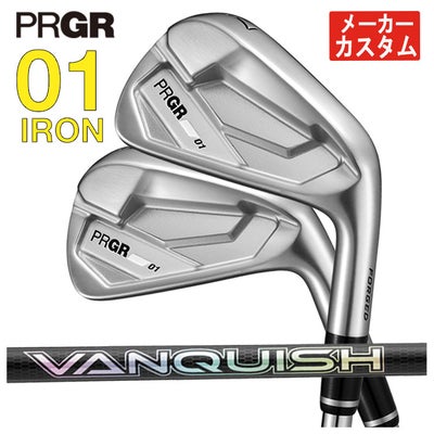 プロギアPRGR01アイアンスペックスチールVer.2M-43(S)シャフト#6～Pw(5本セット)