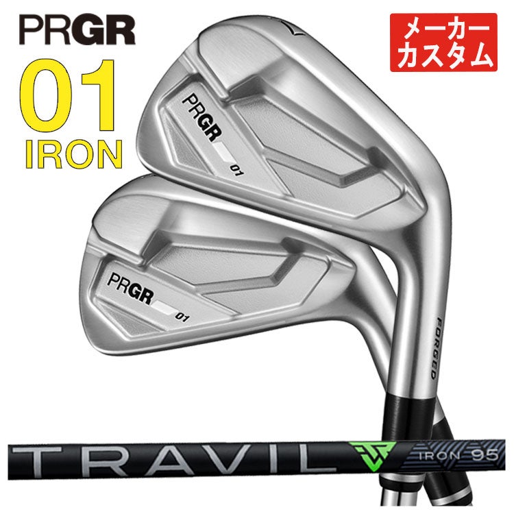 プロギアPRGR01アイアンスペックスチールVer.2M-43(S)シャフト#6～Pw(5本セット)