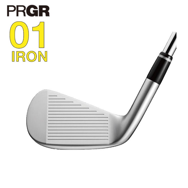 プロギアPRGR01アイアンスペックスチールVer.2M-43(S)シャフト#6～Pw(5本セット)