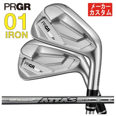 プロギアPRGR01アイアンスペックスチールVer.2M-43(S)シャフト#6～Pw(5本セット)