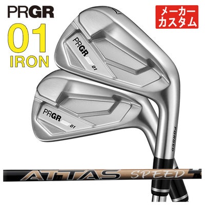 プロギアPRGR01アイアンスペックスチールVer.2M-43(S)シャフト#6～Pw(5本セット)