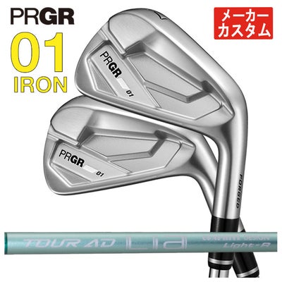 プロギアPRGR01アイアンスペックスチールVer.2M-43(S)シャフト#6～Pw(5本セット)
