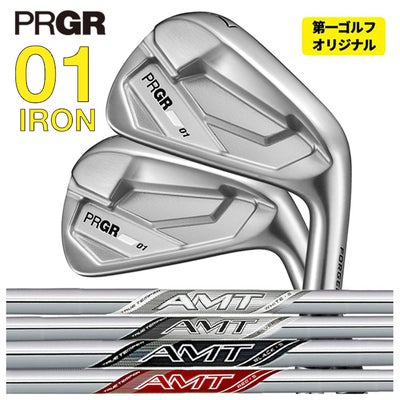 プロギアPRGR01アイアンスペックスチールVer.2M-43(S)シャフト#6～Pw(5本セット)