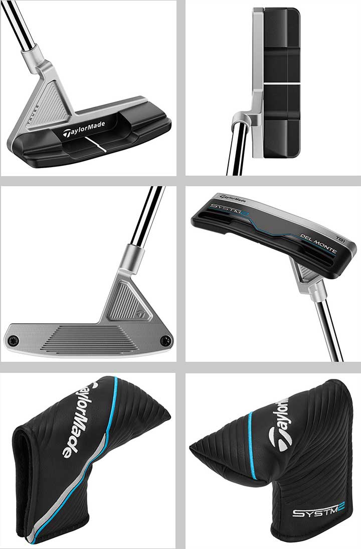 テーラーメイドスパイダーツアーXガンメタルクランクネックパターマレット型SPIDERTOURXBLACKブラック