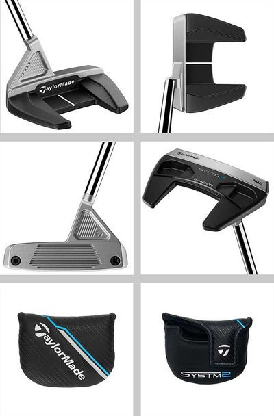 テーラーメイドスパイダーツアーXガンメタルクランクネックパターマレット型SPIDERTOURXBLACKブラック