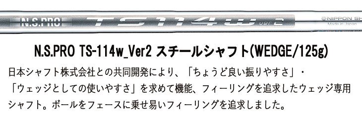 フォーティーン(FOURTEEN)RM-α(クロム)ウェッジN.S.PROTS-101wスチールシャフト