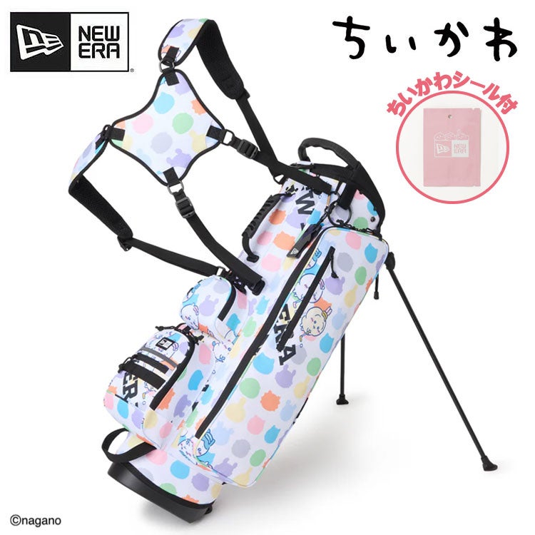ニューエラ ちいかわ スタンドバッグスタンド キャディバッグ ちいかわ