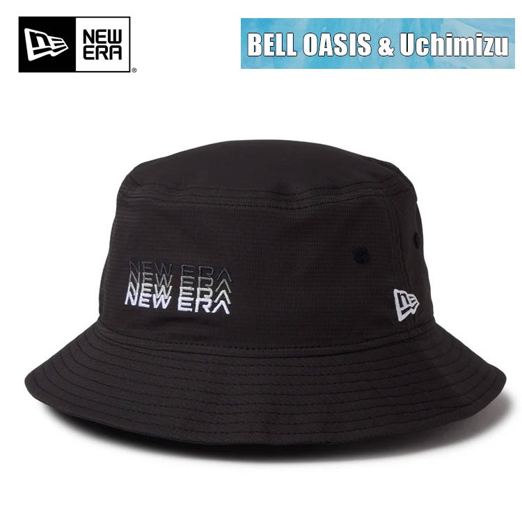 ニューエラ ゴルフ ハットバケット01 BELL OASIS ＆ Uchimizu ブラック