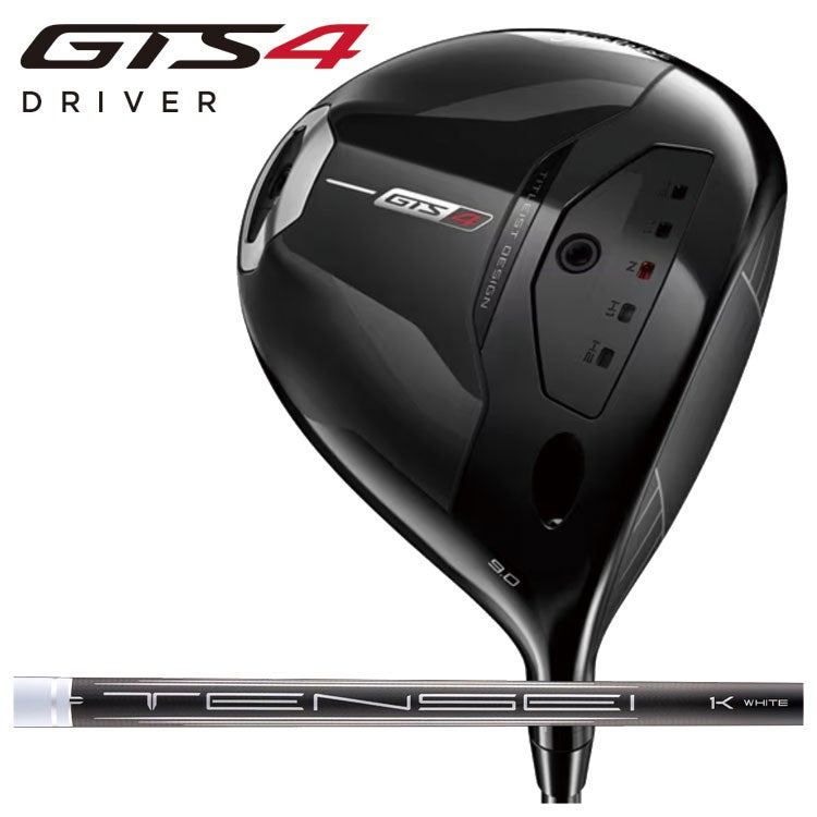 タイトリスト GTS4 ドライバーtensei 1K White RIP65 カーボンシャフト