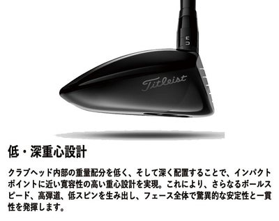 タイトリストTSR1ドライバーTSP12050カーボンシャフト日本正規品TitleistTSR