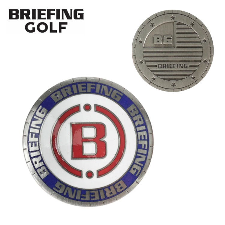 希少　非売品　ブリーフィング　ノベルティ Bロゴ マーカー ブリーフィング ゴルフ マーカーENAMEL CIRCLE B MEDAL MARKER