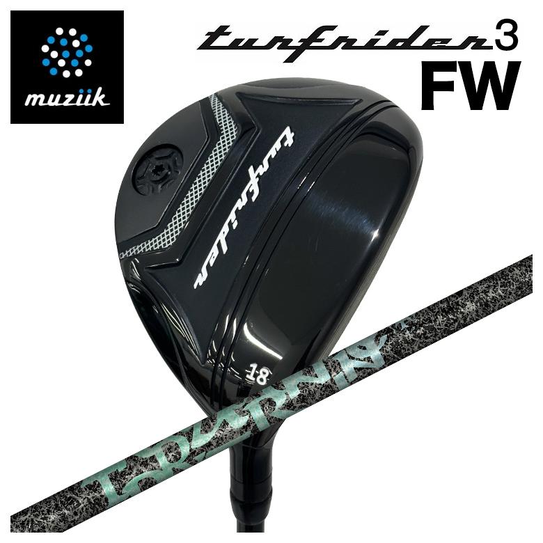 muziik ムジーク　ＴＵＲＦＲＩＤＥＲ　ターフライダー UT 19° 特注】muziik ムジーク TurfRider3 FW ターフライダー3 フェアウェイ