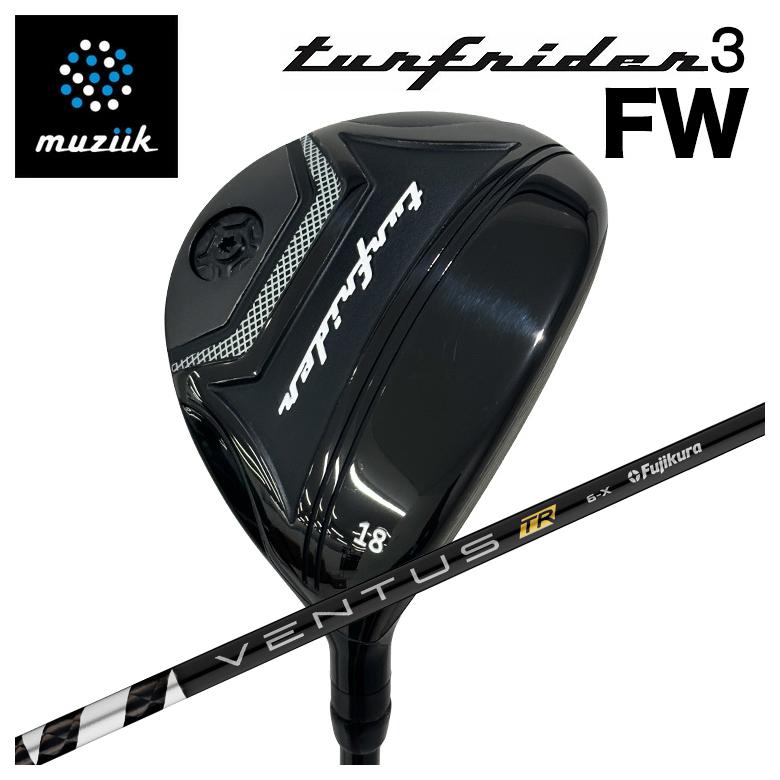 特注】muziik ムジーク TurfRider3 FW ターフライダー3 フェアウェイ