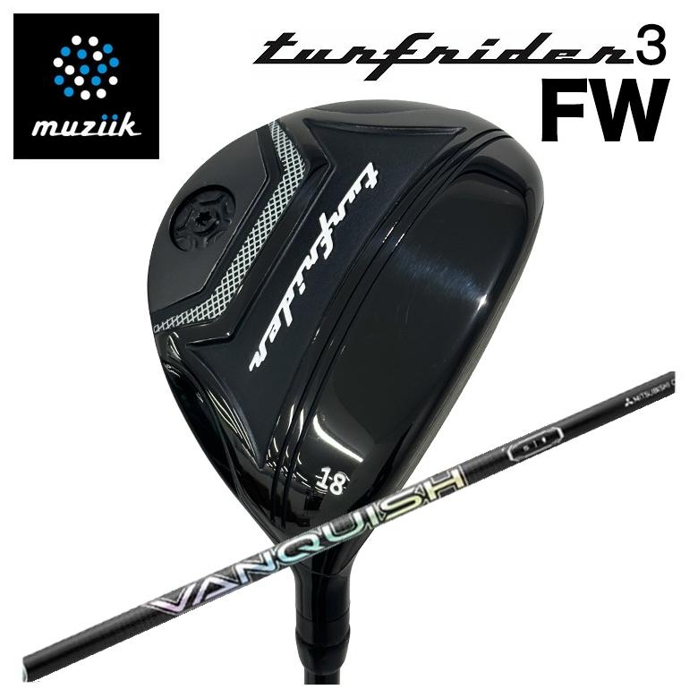 特注】muziik ムジーク TurfRider3 FW ターフライダー3 フェアウェイ