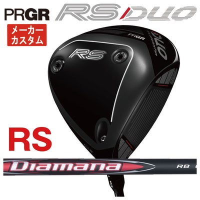 (予約受付中)プロギアRSドライバーDiamanaforPRGRBLACKシャフトPRGRRSJUSTDRIVER