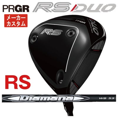(予約受付中)プロギアRSドライバーDiamanaforPRGRBLACKシャフトPRGRRSJUSTDRIVER