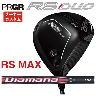 (予約受付中)プロギアRSドライバーDiamanaforPRGRBLACKシャフトPRGRRSJUSTDRIVER