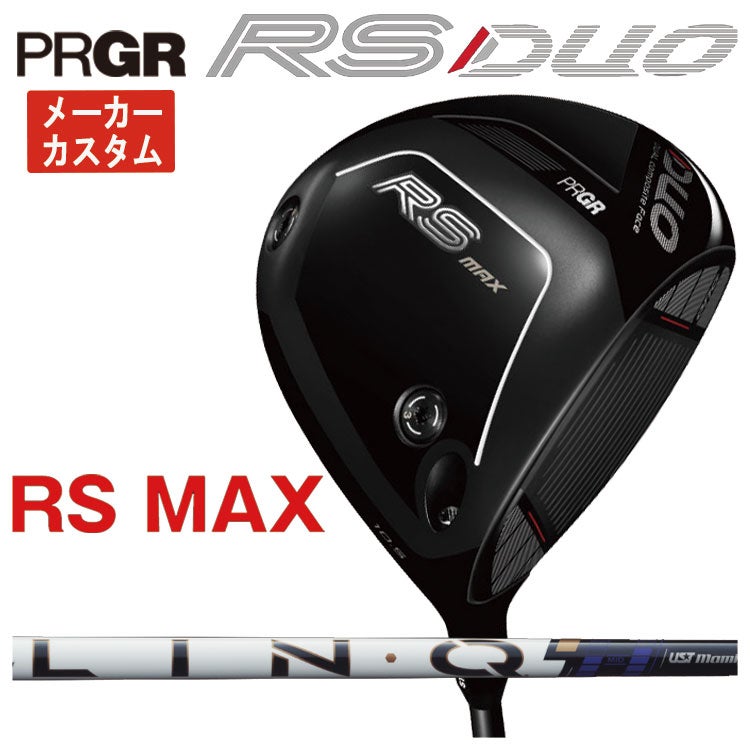 (予約受付中)プロギアRSドライバーDiamanaforPRGRBLACKシャフトPRGRRSJUSTDRIVER