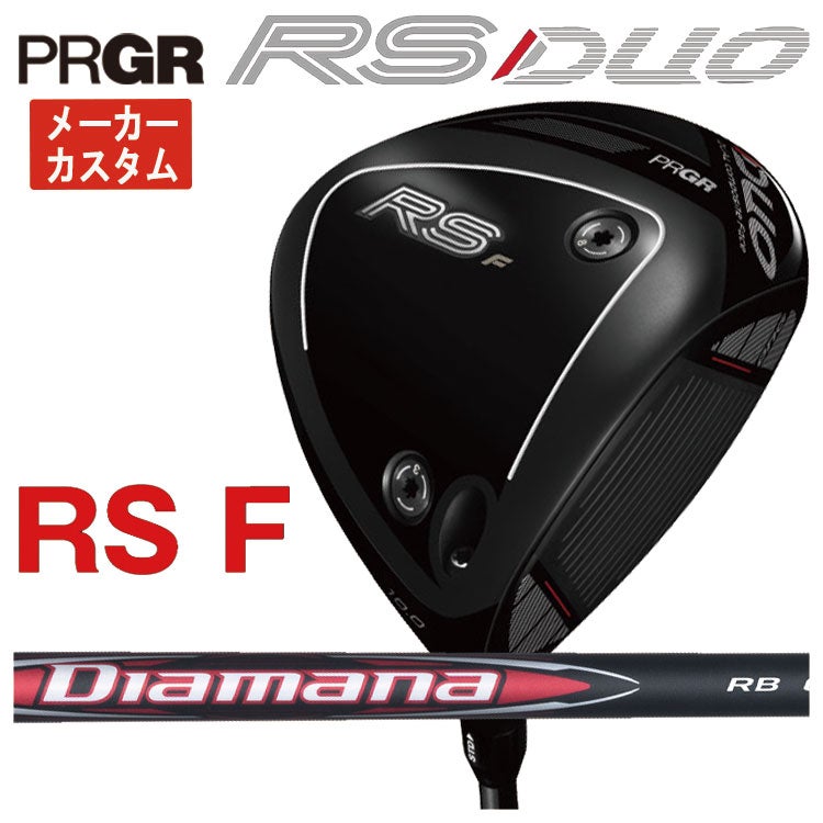 (予約受付中)プロギアRSドライバーDiamanaforPRGRBLACKシャフトPRGRRSJUSTDRIVER