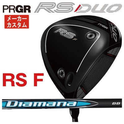 (予約受付中)プロギアRSドライバーDiamanaforPRGRBLACKシャフトPRGRRSJUSTDRIVER