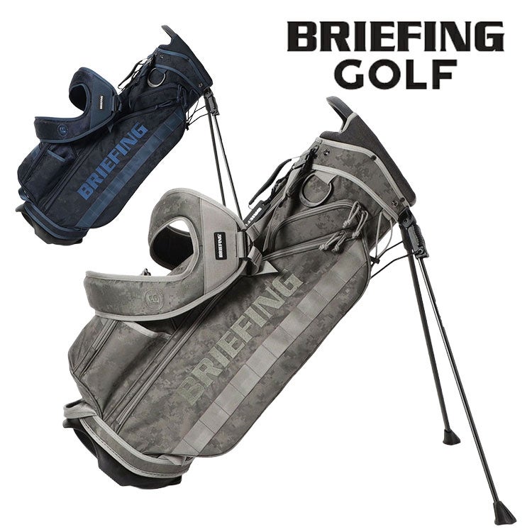 BRIEFING★CR-4★ブリーフィング★9.5型★良品★スタンド(カモフラ) ブリーフィング ゴルフ スタンドバッグ9.5型 CR-4 #04 DIGITAL CAMO