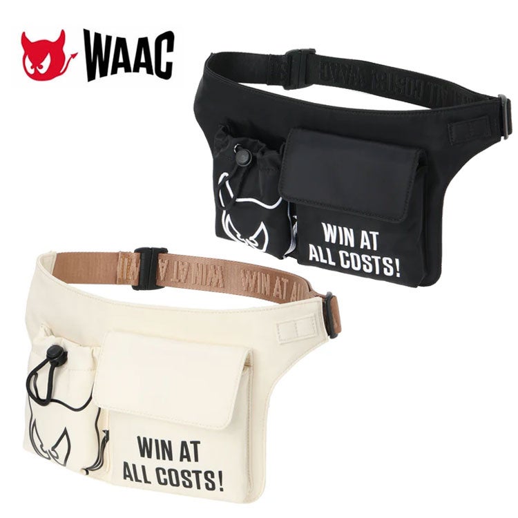 WAAC ゴルフ　ウエストポーチ ワック WAAC ウエストバッグウエストポーチ ラウンドポーチ072264871
