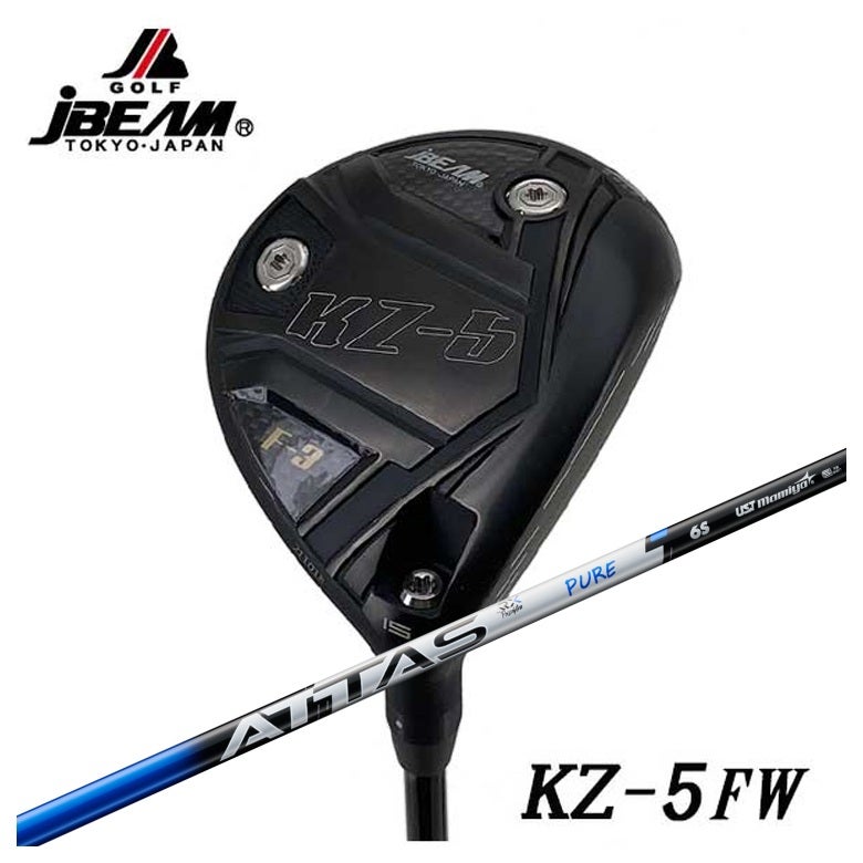 特注】JBEAM フェアウェイウッド Jビーム KZ-5 FWUSTマミヤATTAS RX