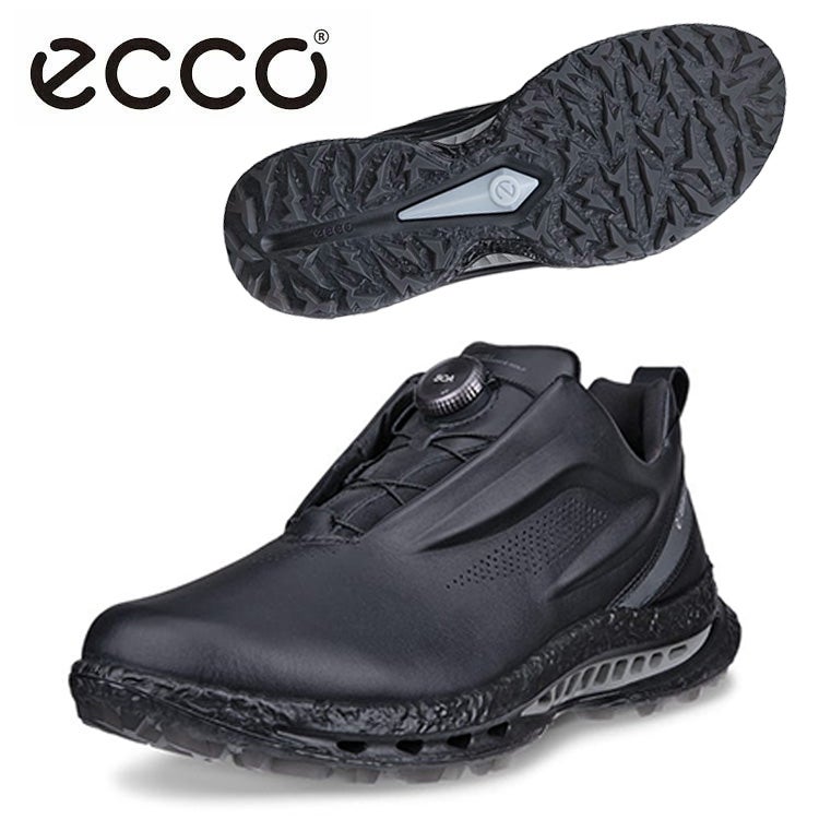 エコー スパイクレス メンズ ゴルフシューズレザー ゴアテックスECCO