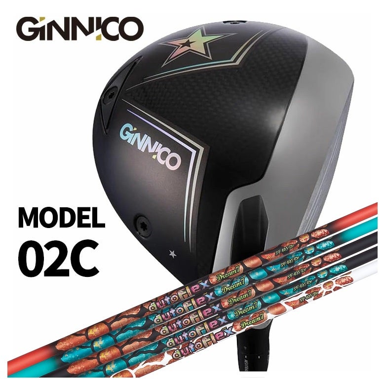 特注カスタムクラブ】GINNICO ジニコ MODEL02C ドライバー【One Star