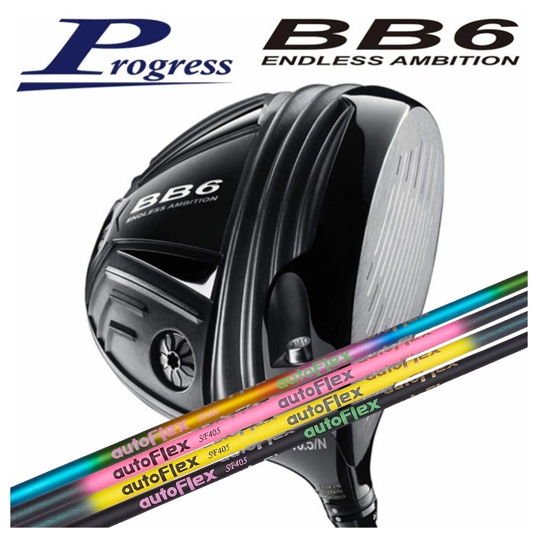 プログレス BB6 1W ドライバー　HC付き 特注カスタムクラブ】Progress プログレスBB6 ドライバーAutoFlex