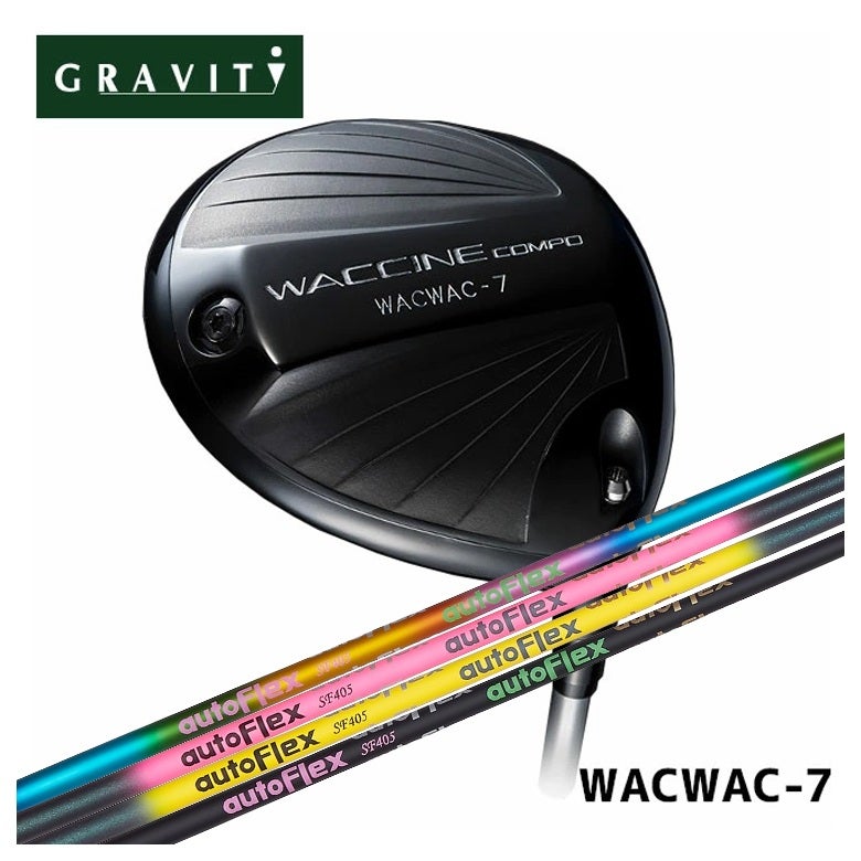 WACCINE COMPO WACWAC-7 ドライバー（ワクチンコンポ） 特注カスタムクラブ】GRAVITY ドライバー ワクチンコンポ WACWAC-7