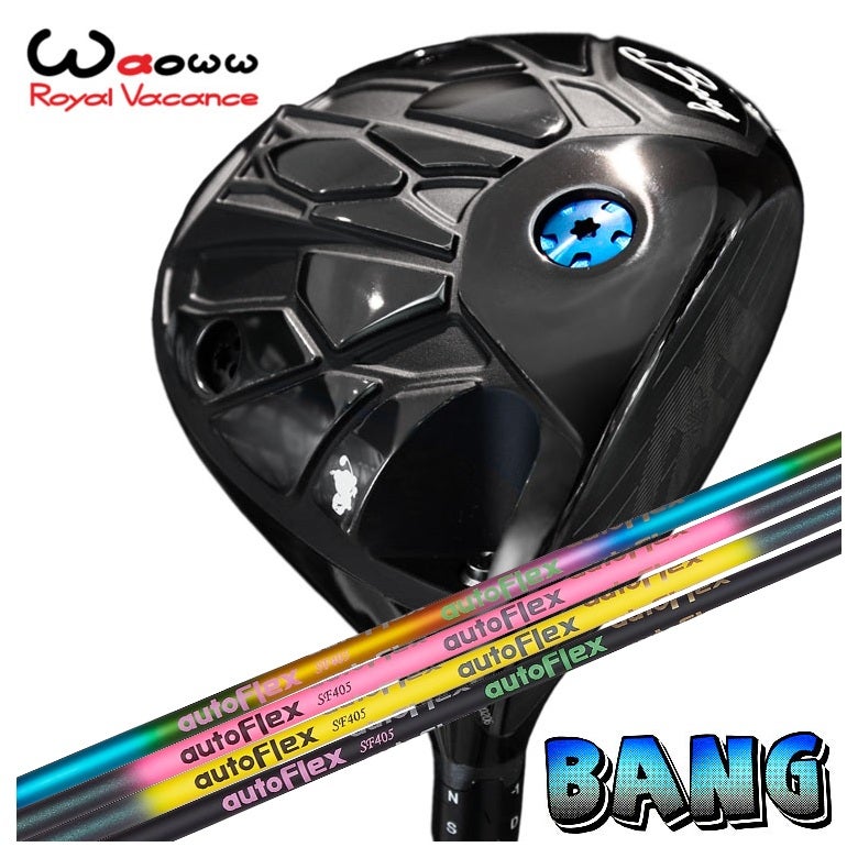 特注・ヘッド在庫有り】Waoww（ワオ） Bang（バン）ドライバーAutoFlex