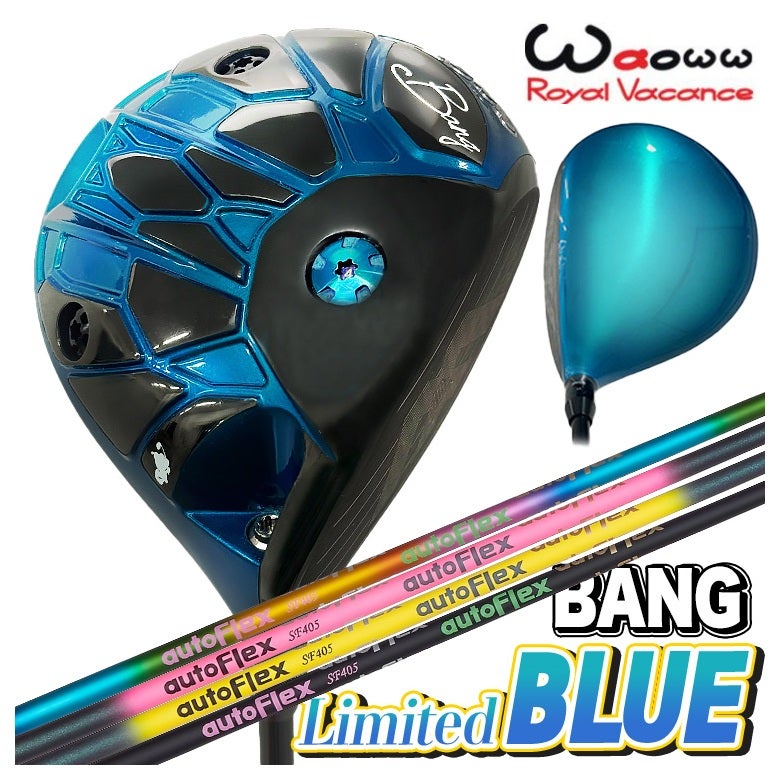 数量限定・特注カスタムクラブ】Waoww ドライバー ワオ BANG バン