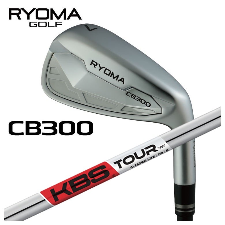 特注カスタムクラブ】RYOMA リョーマCB300 アイアンKBS C-TAPER LITE