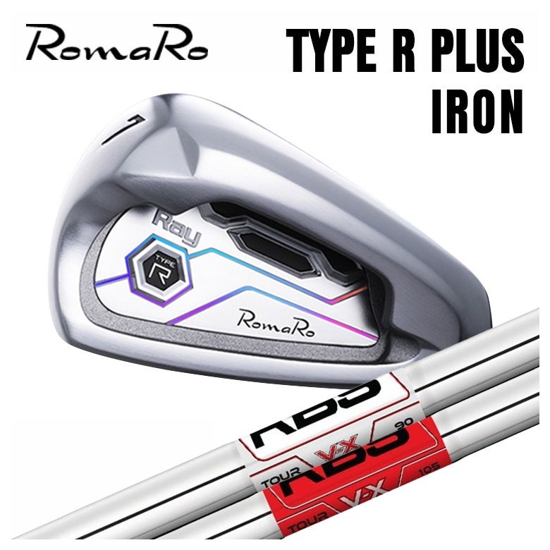 特注カスタムクラブ】ロマロ RomaRoRay TYPE R PLUS IRON アイアンKBS